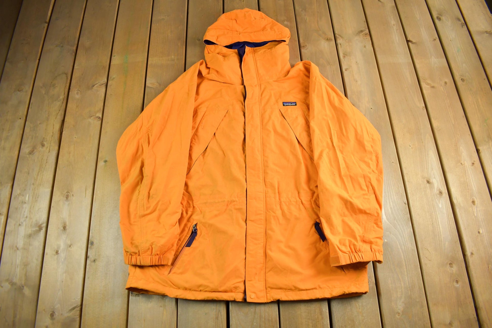 Vintage 1990s Patagonia Full Zip Rain Jacket Men's XL