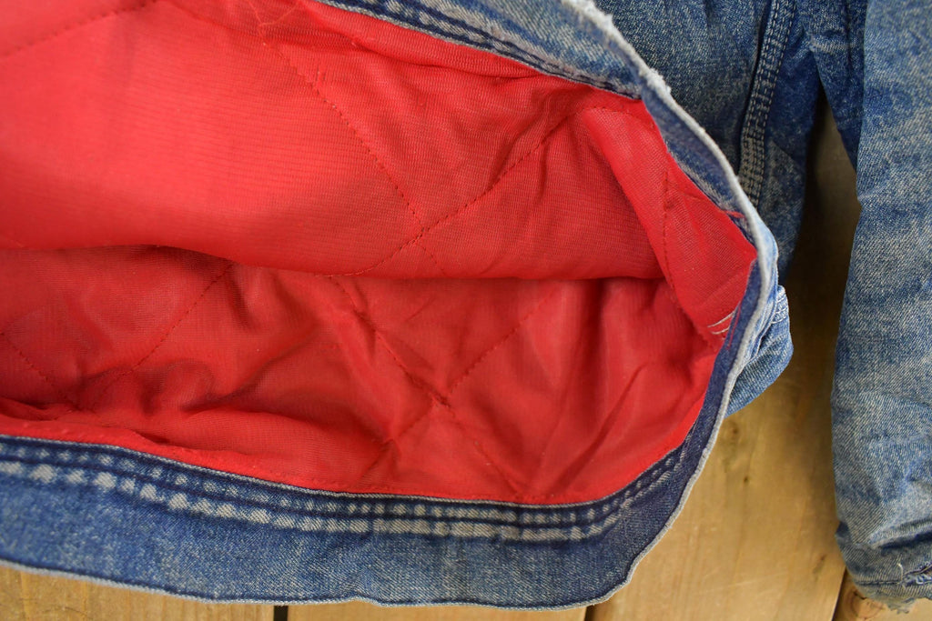 Vintage 1980s Osh Kosh B'Gosh Denim Full Zip Jacket Men's L