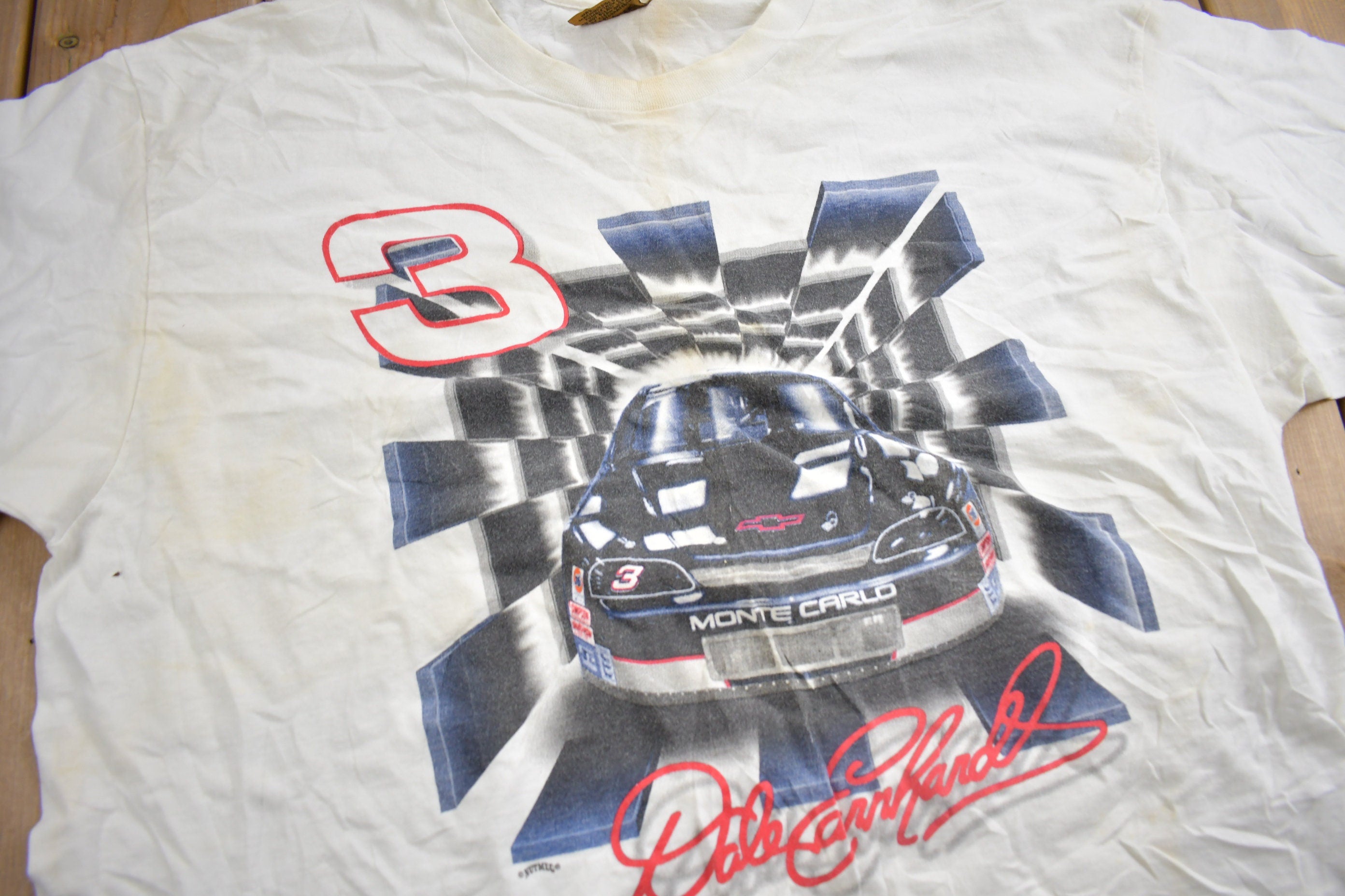 Vintage 1990s Dale Earnhardt #3 NASCAR T-Shirt