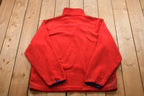 Vintage 1990s Nautica Jeans Quarter Zip Fleece Sweater