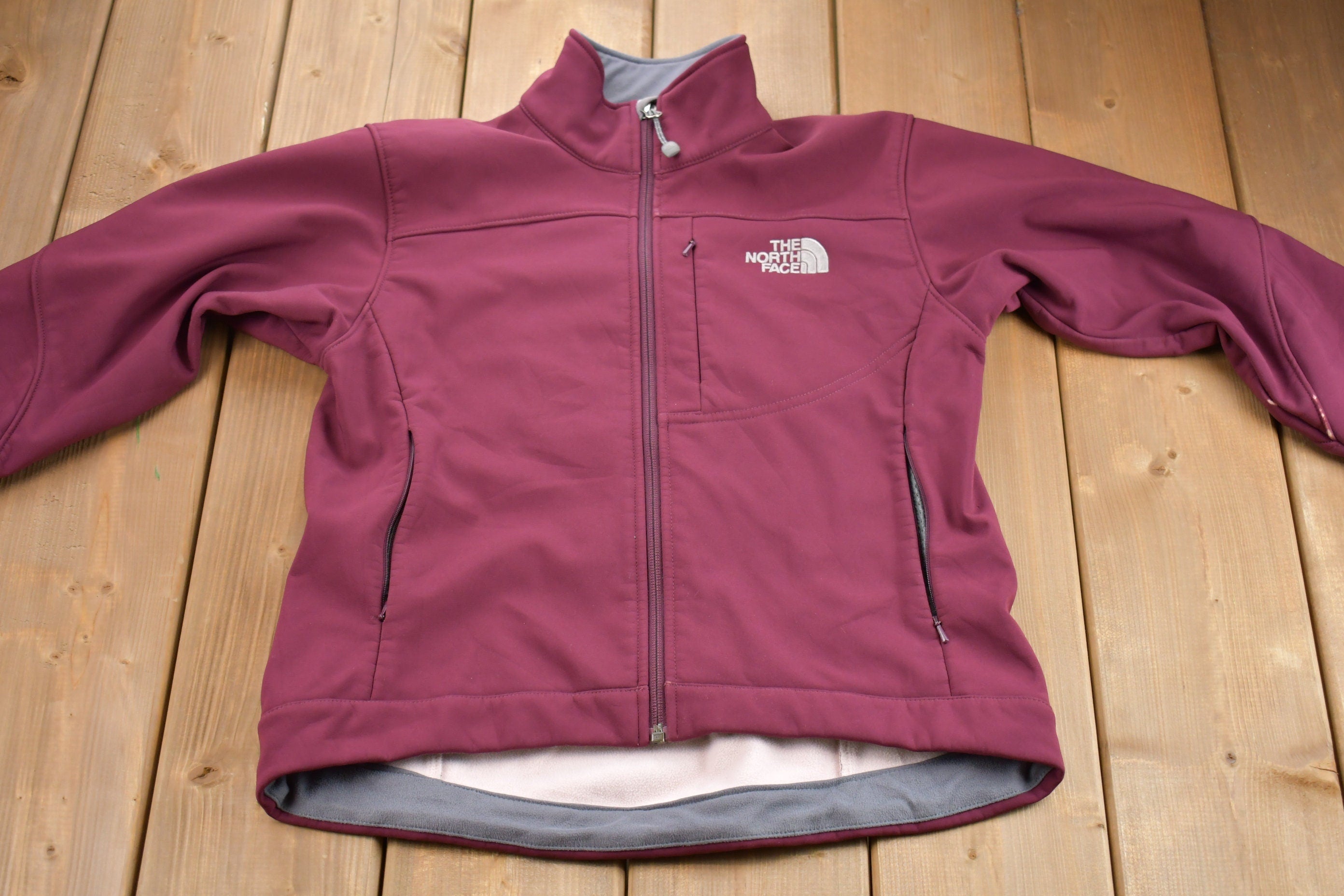 Vintage 1990s The North Face Zip Up Fleece Sweater