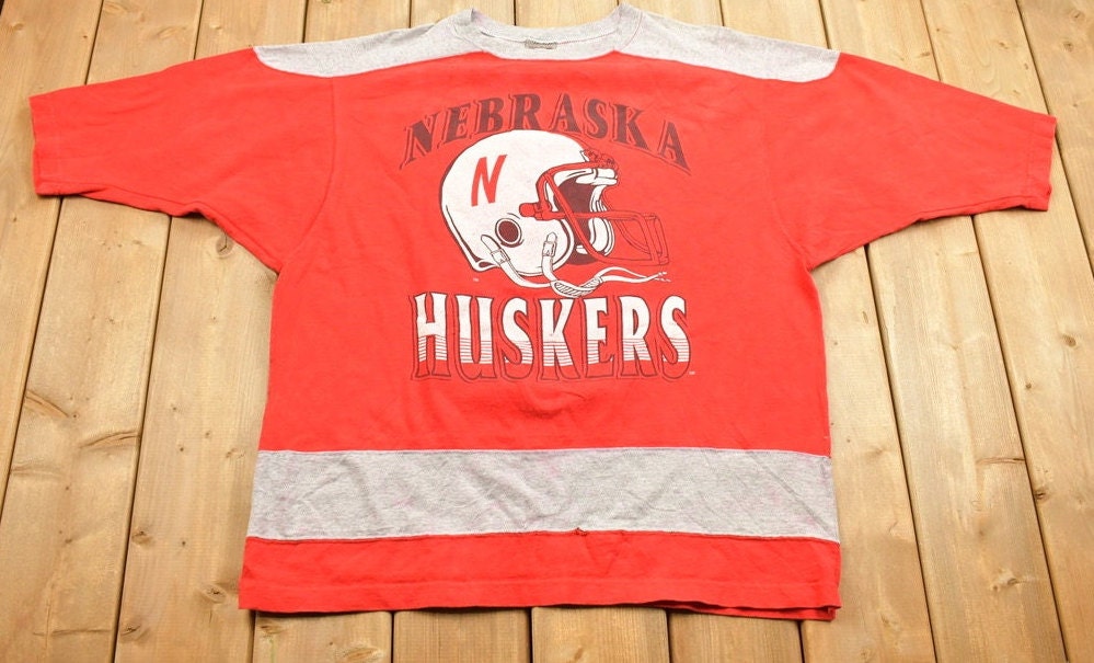 Vintage 1990s Nebraska Huskers University Collegiate Shirt