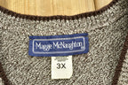Vintage 90's Maggie McNaughton Knitted Sweater Vest