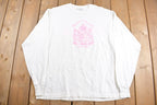 Vintage 1990s Trinity College NRAC Graphic Long Sleeve T-Shirt