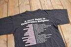 Vintage 1980s A Short Guide To Comparative Religion Graphic T Shirt
