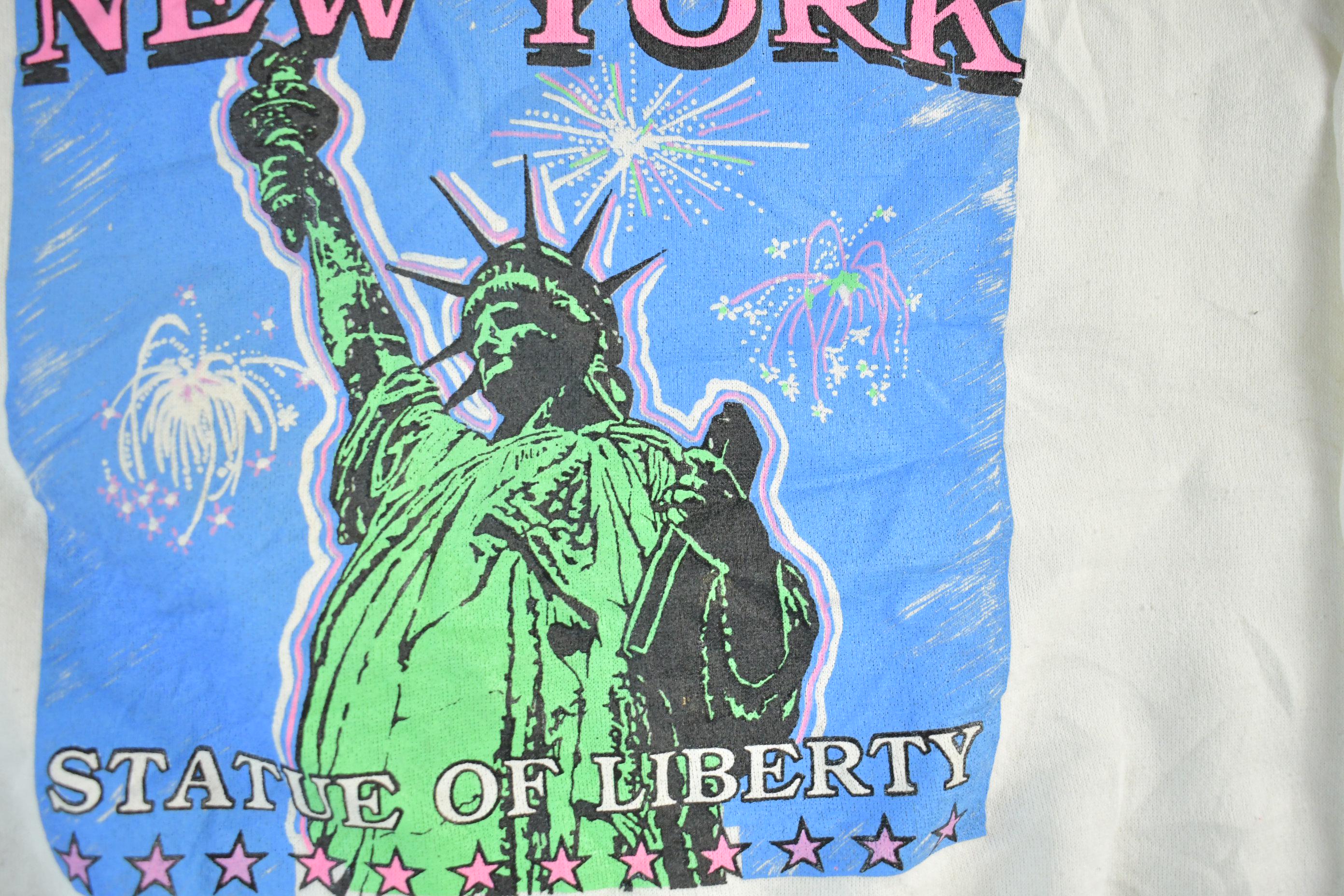 Vintage 1990s New York City Souvenir Crewneck Sweatshirt Men's Large