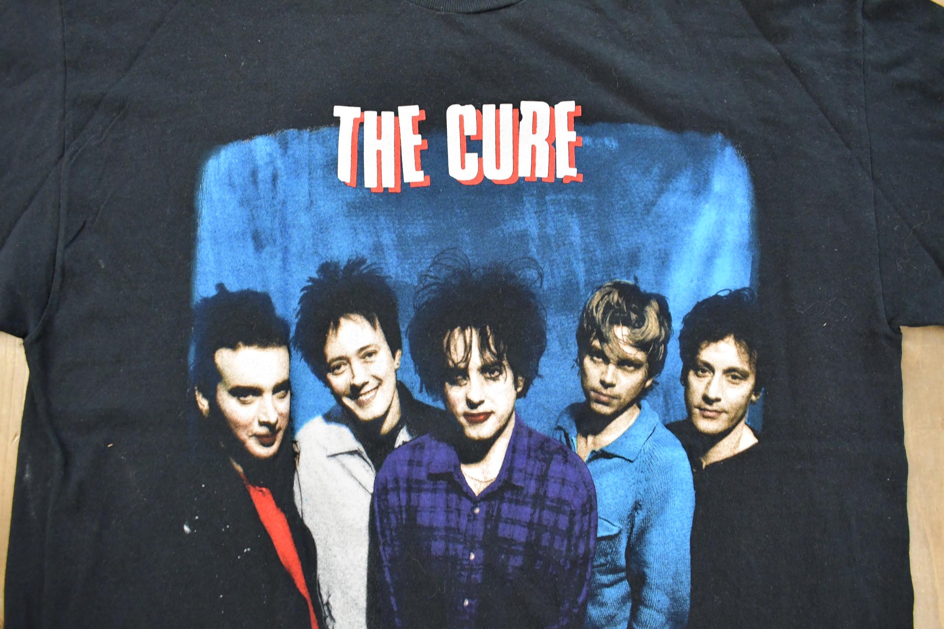 Vintage 1996 The Cure Treasure Wild Mood Swings Tour Dates Band T-Shirt Men's XL