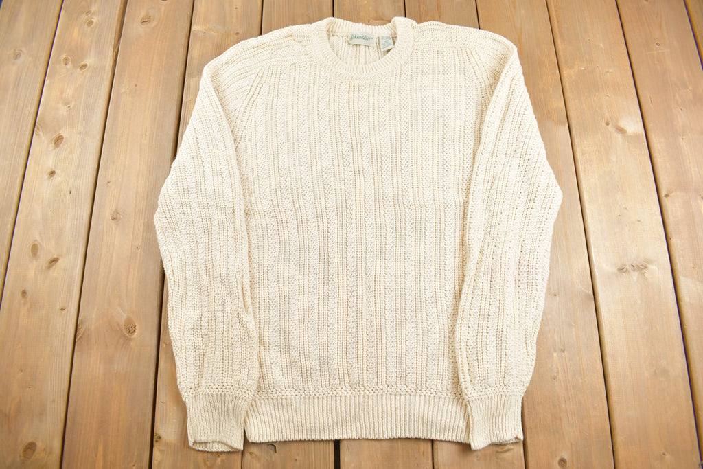 Vintage 1990s St. Johns Bay Knit Crewneck Sweater