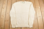 Vintage 1990s St. Johns Bay Knit Crewneck Sweater