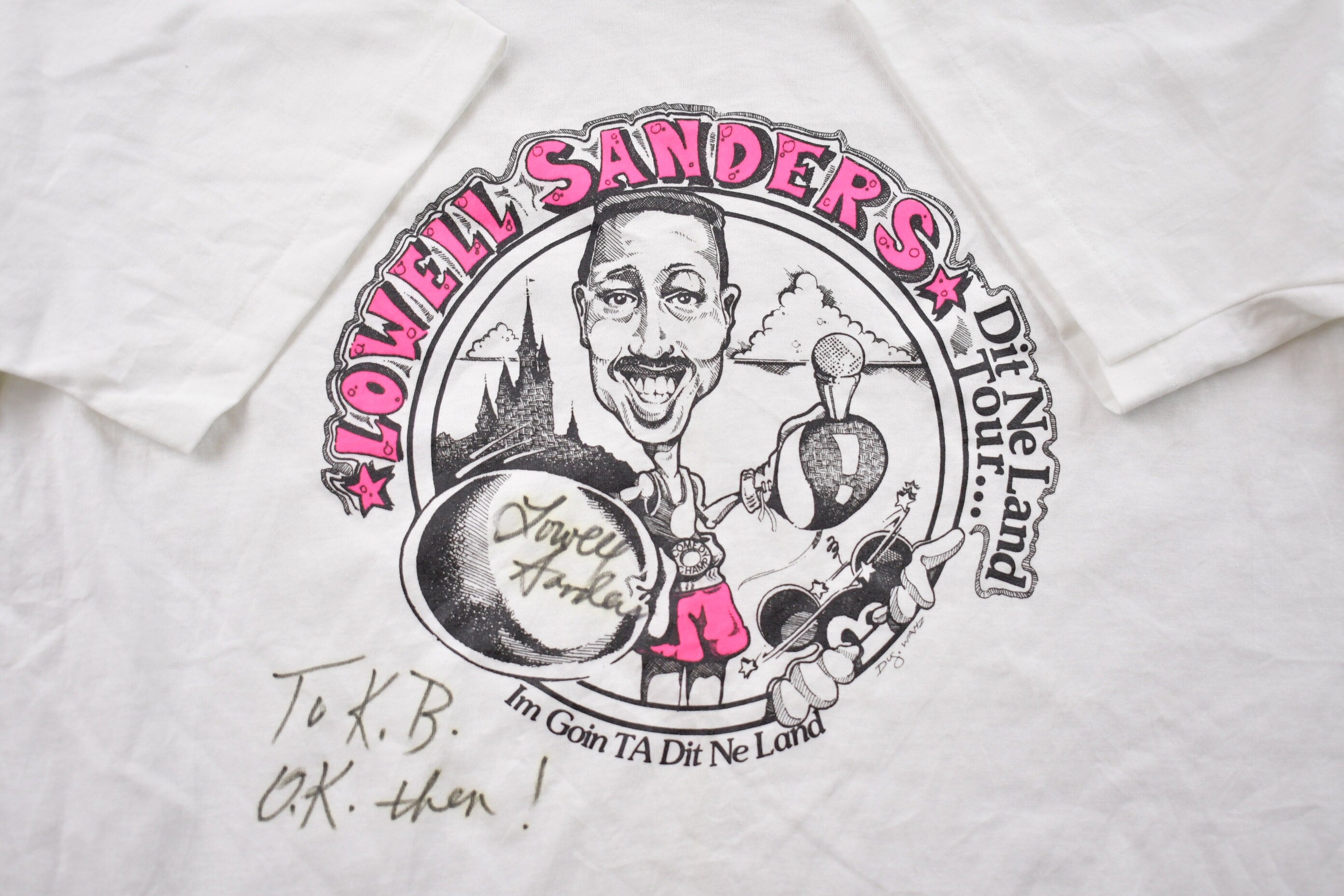 Vintage 1990s Lowell Sanders T-Shirt