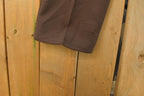 Vintage 1960s Levi's Slacks: Men's Brown Flare Pants, 32x30 Made in USA