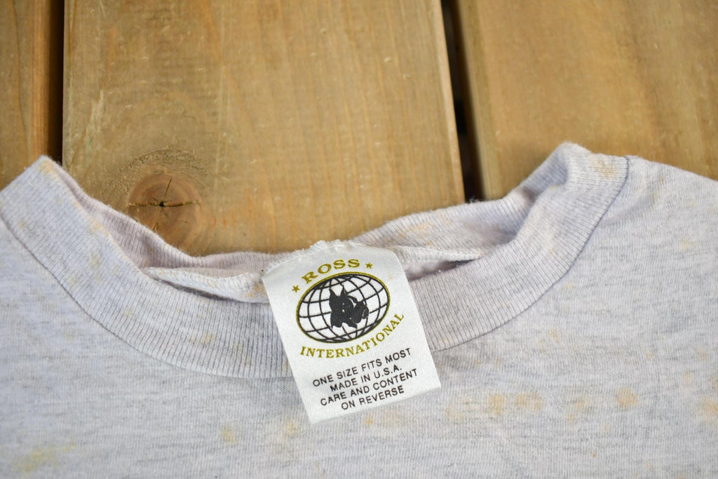 Vintage 1991 Mother Goose & Grimm Cartoon Promo T-Shirt Adult Cropped Large