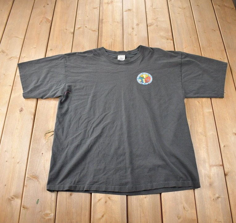 Vintage 1990s Utility Workers Union Souvenir Single Stitch T Shirt Made In USA