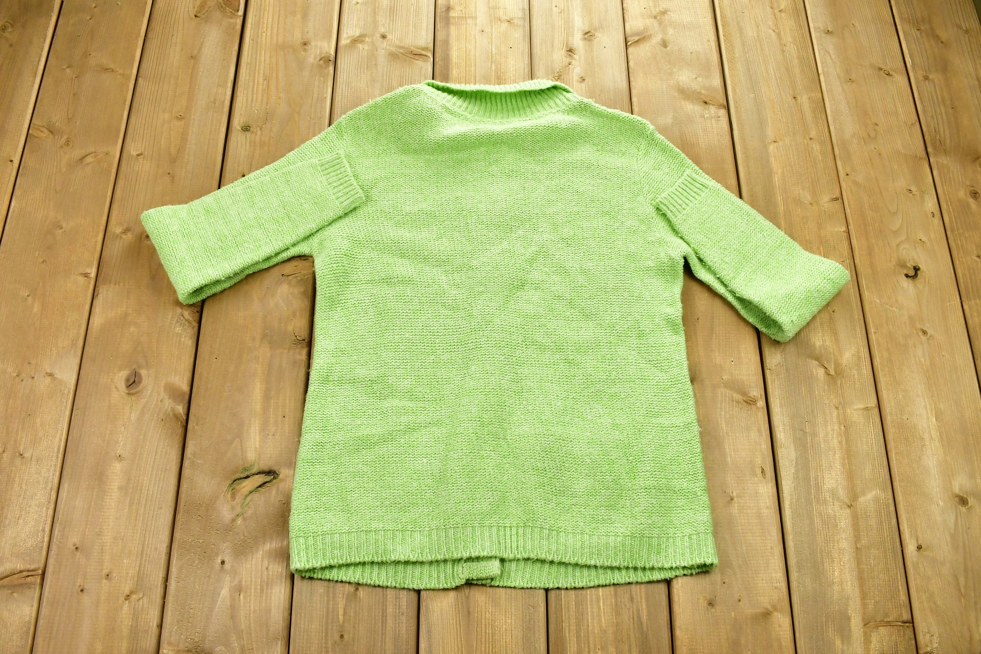 Vintage 1990's Button Down Knitted Sweater