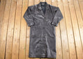 Vintage 1990s Missy M Long Leather Coat