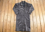 Vintage 1990s Missy M Long Leather Coat
