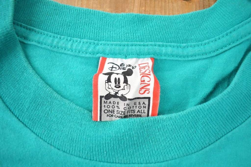 Vintage 1990s Disney Magic Music Days Graphic T-Shirt Made In USA One Size