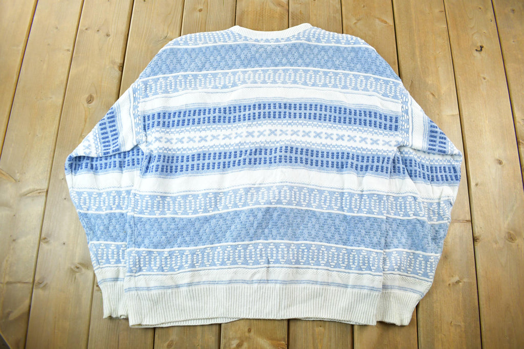Vintage 1980s Jantzen Knit Crewneck Sweater Men's XL