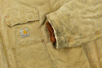 Vintage 1990s Carhartt Tan Chore Coat
