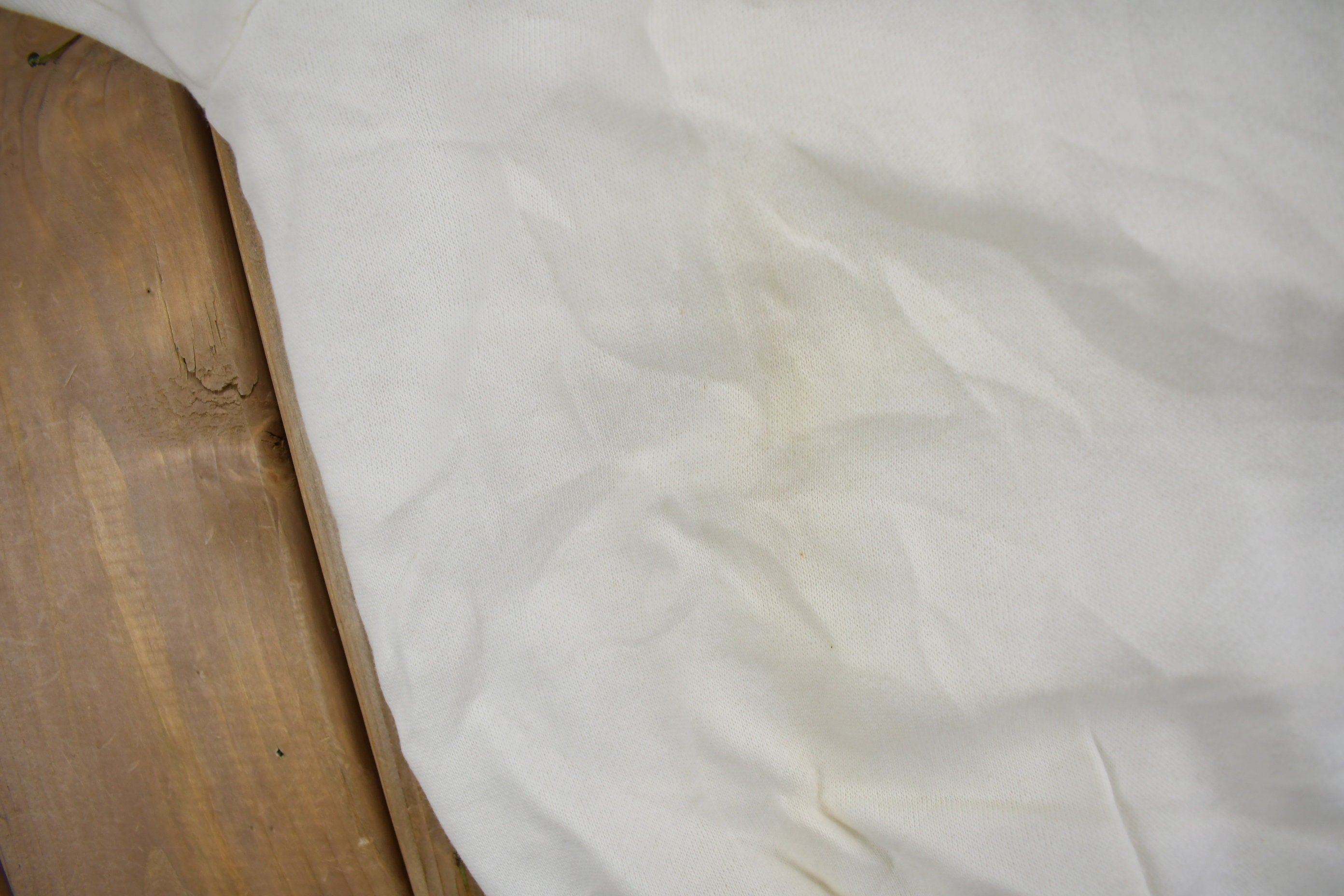 Vintage 1970s Blank Raglan Crewneck Sweatshirt  70s Crewneck  Vintage White Blank  Athleisure  Streetwear  True Vintage