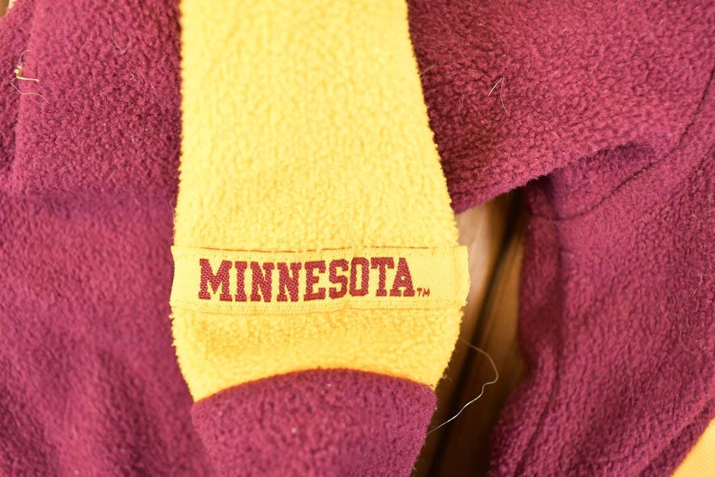 Vintage 1990s Nike Minnesota University Quarter Zip Fleece Outdoorsman Sweater Men's M