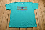Vintage 1990s Teal Florida Reef Club T-Shirt