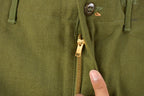Vintage 1960s Military Army Cargo Field Trousers Olive Drab Pants Men's 35 x 31