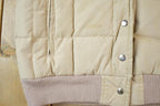 Vintage 1980s Tan Sno Down Goose Down Puffer Vest