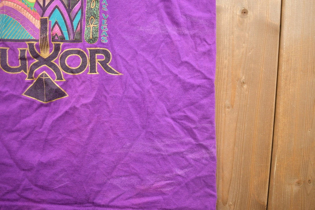 Vintage 1990s Las Vegas Luxor Pharaoh Souvenir T Shirt