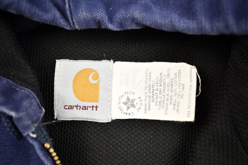 Vintage 1990s Carhartt Hooded Work Jacket