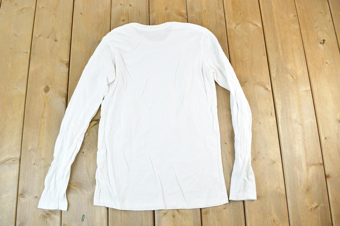 Women Vintage Vigoss Y2K Blank White T-Shirt