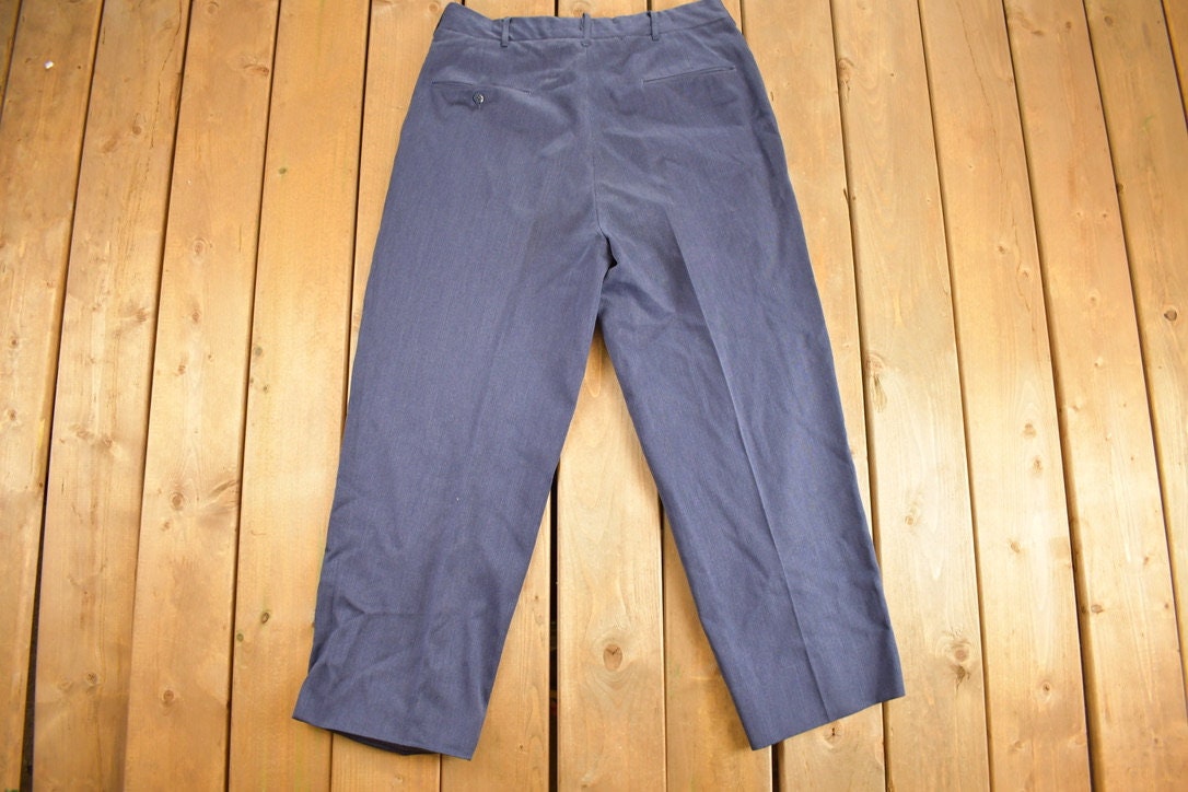Vintage Army Air Force Blue Pants Size 34 x 28