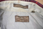 Vintage 1990s Christopher Heart Plaid Lined Button Up Shirt