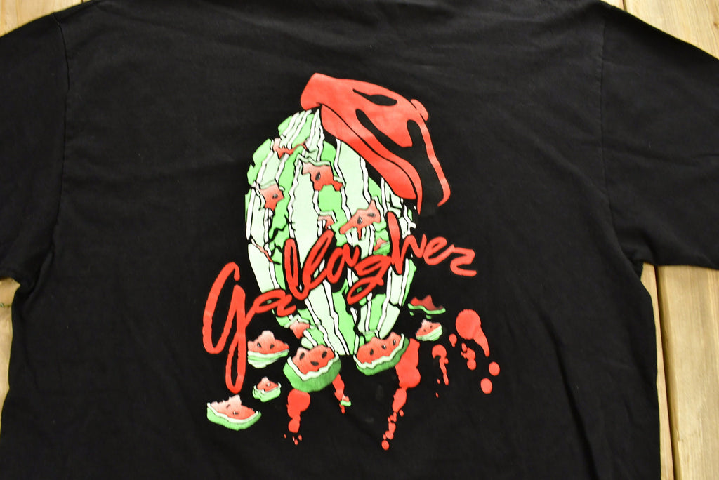 Vintage 1996 Gallagher Graphic Comic T Shirt