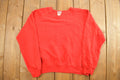 Vintage 1990s Blank Red Gearing Up Crewneck Sweatshirt