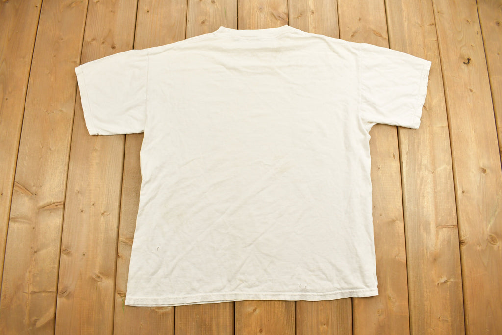 Vintage 1997 Budweiser King Of Beers Lizard Graphic T-Shirt