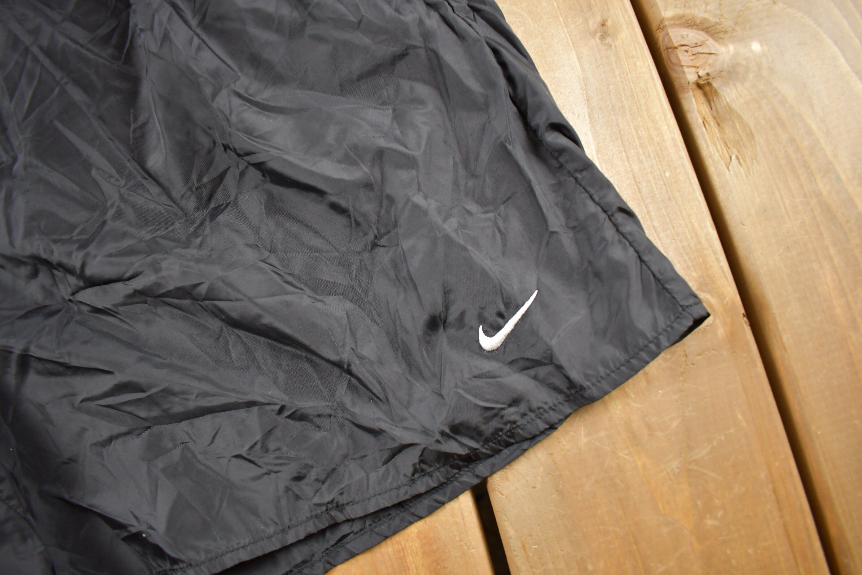 Vintage Y2K Nike Mini Swoosh Swimming Trunks Size XL