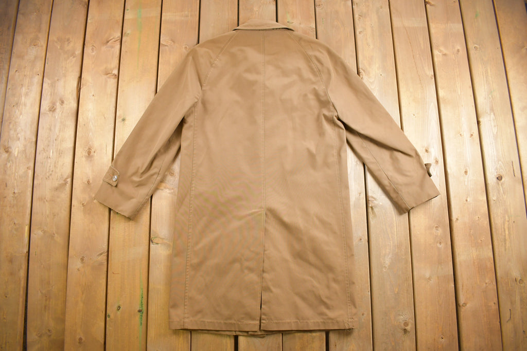Vintage 1980s Full Length Trench Coat