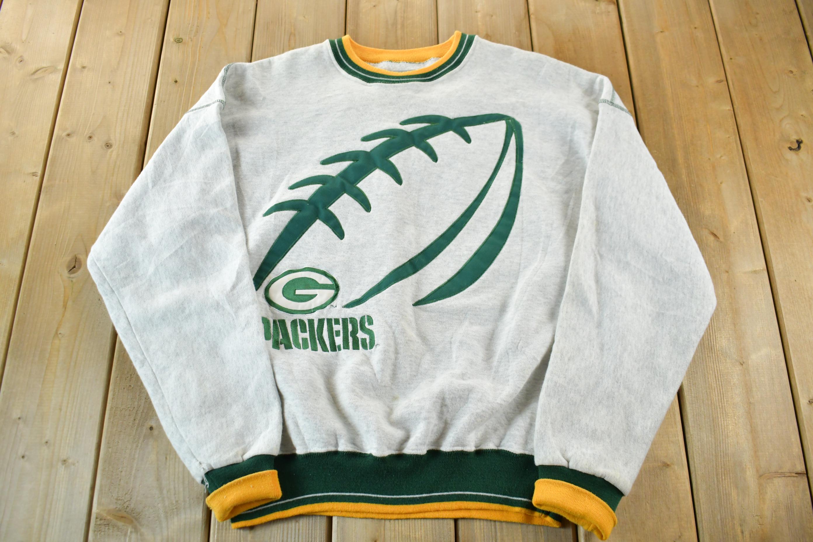 Vintage 1990s Green Bay Packers NFL Crewneck Sweatshirt