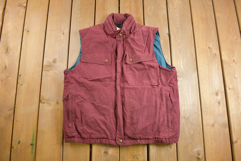 Vintage 1990s Eddie Bauer Goose Down Puffer Vest