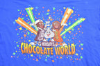 Vintage 2003 Hershey's Chocolate World Graphic T Shirt
