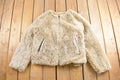 Vintage 1980s Woolrich Faux Fur Reversible Coat