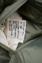 Vintage 1990s Bomber Jacket Reversible Green