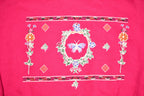 Vintage 1990s Butterfly Floral Graphic Cute Crewneck Sweater