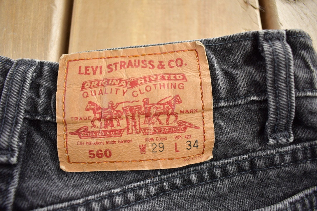 Vintage 1990s Levi's 560 Jeans Size 29x34