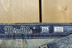 Vintage Y2K Miss Me Bedazzled Low Rise Jeans Size 26x31