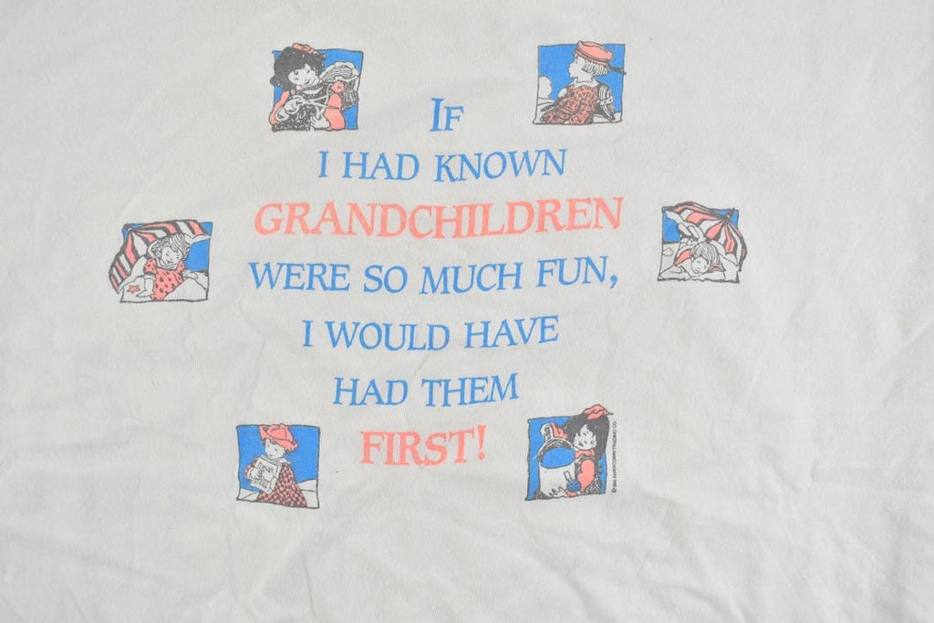 Vintage 1990s Grandchildren Souvenir T-Shirt