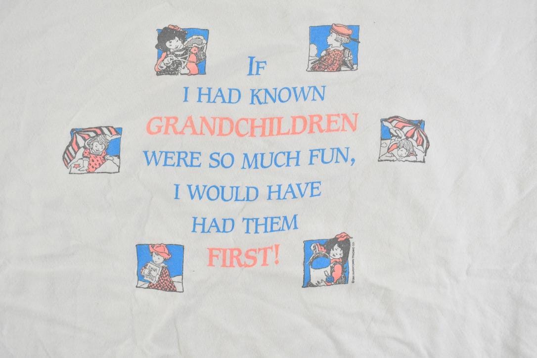 Vintage 1990s Grandchildren Souvenir T-Shirt
