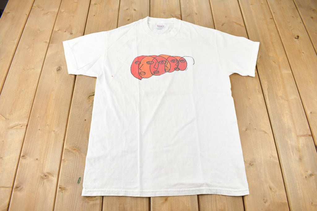 Vintage 2003 San Francisco AIDS Walk Team Graphic Art T-Shirt Size M