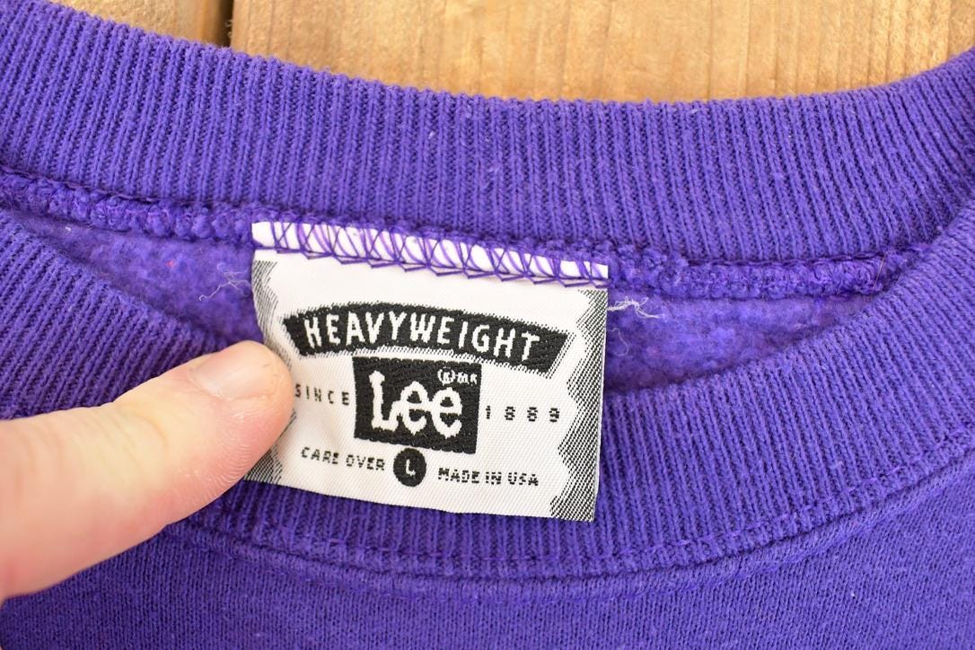 Vintage 1990s Festival Of Trees Graphic Print Crewneck Sweatshirt Mens L